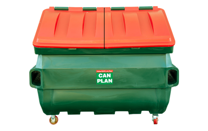 Business Bins Red 3m Bin