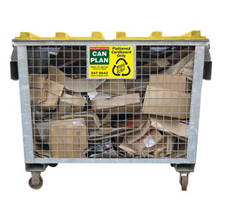 Business Bins Recycling Cage